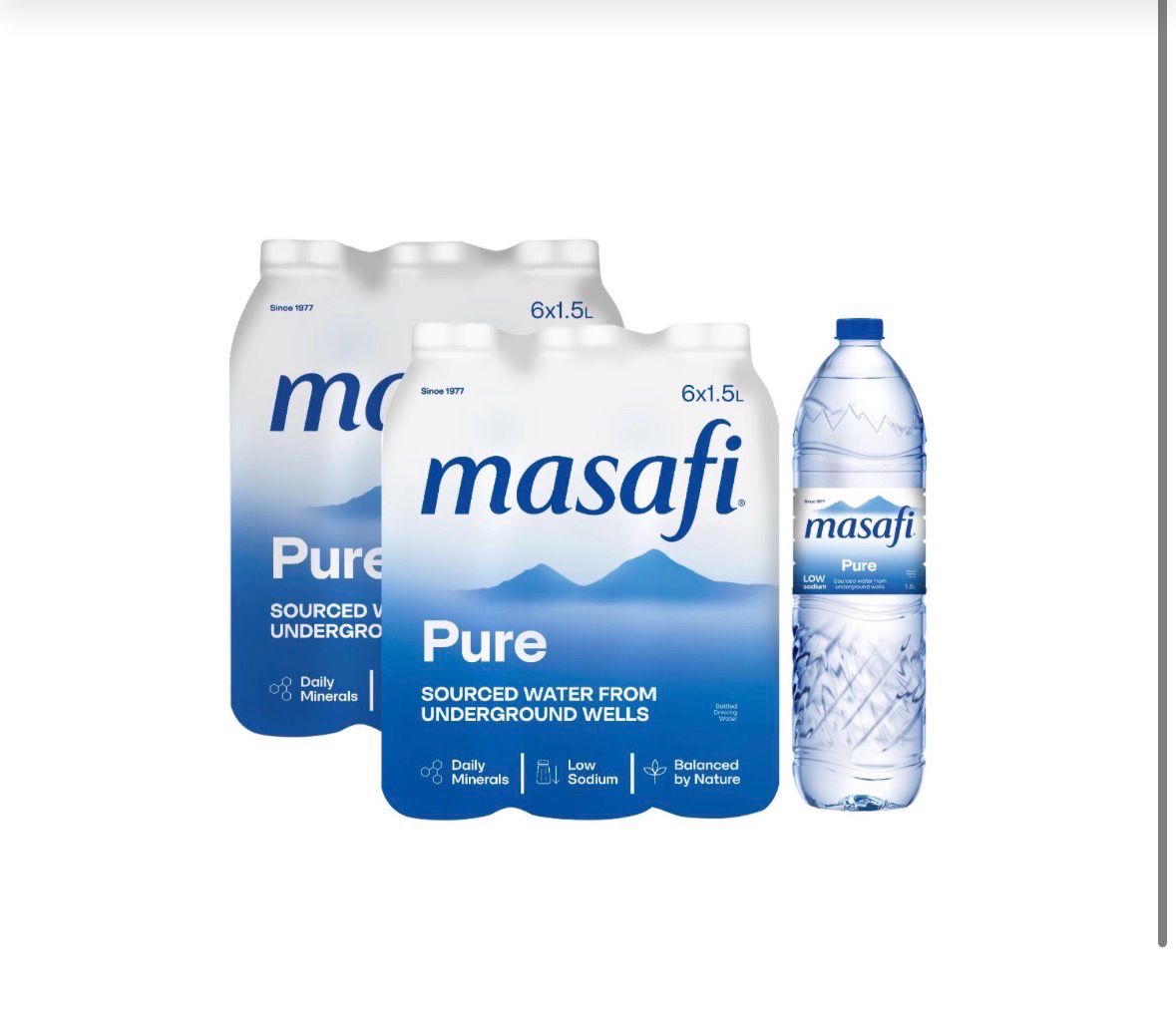 Masafi Pure 1.5L x 12