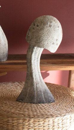 Rustic Metal Mushroom, Size: Small