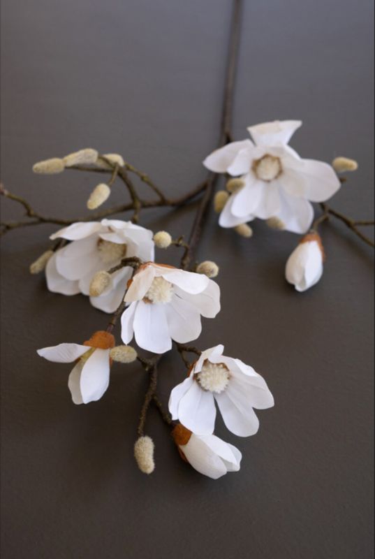 Artificial Japanese Magnolia Branch