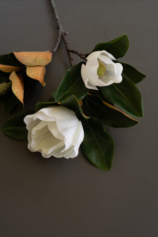 Artificial Magnolia with Blooms Spray