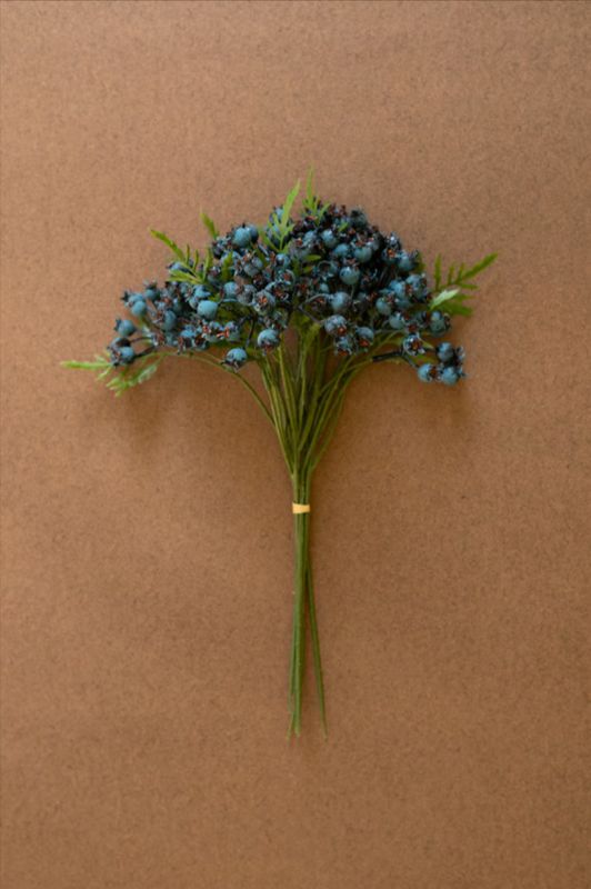 Artificial Blueberry Bundle