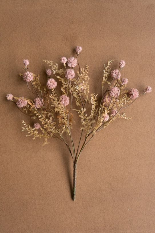 Artificial Pink Melaleuca Spray