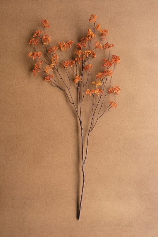 Artificial Rice Flower Stem - Rust