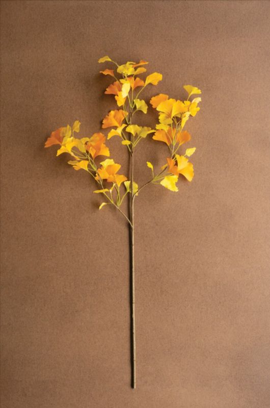 Artificial Golden Ginkgo Stem