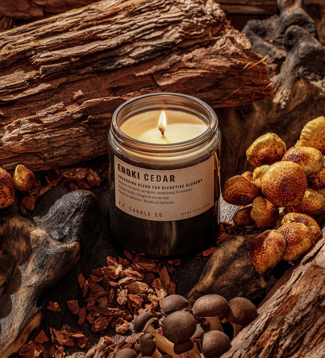 Enoki Cedar– Candle