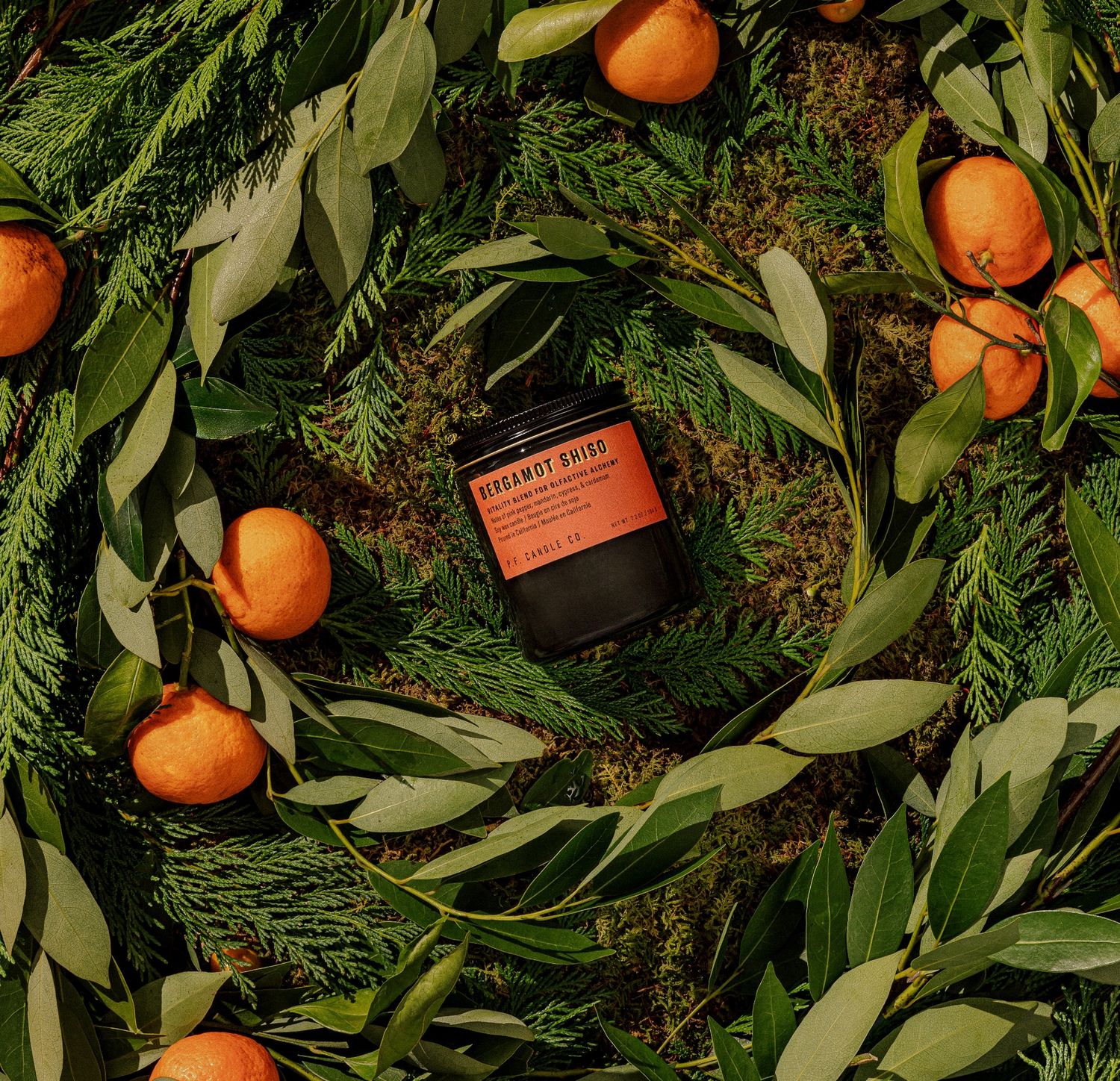 Bergamot Shiso– Candle