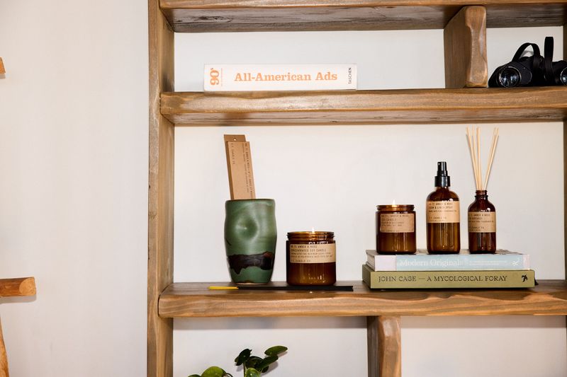 Amber &amp; Moss – Candle