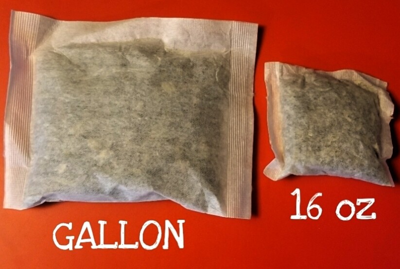 (Build your own Tea) One Gallon Tea bag 