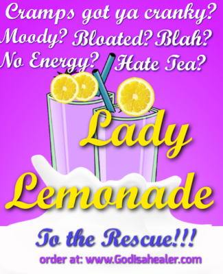 Herbal Lemonade Brewed Gallon  (Lady Lemonade)Pickup only