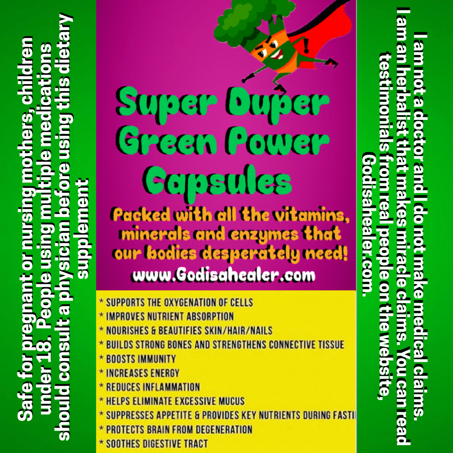 Super Duper Green Power 30 capsules