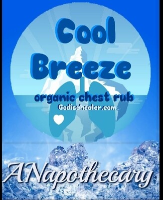  Cool Breeze Ol School CBD Chest  Rub 2 oz