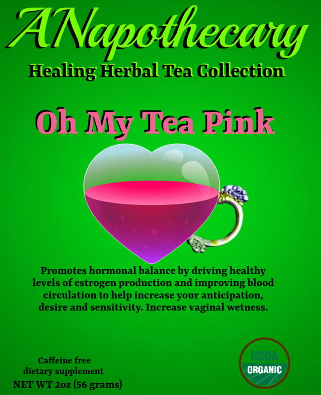 Oh My Tea Pink One Gallon Tea bag 
