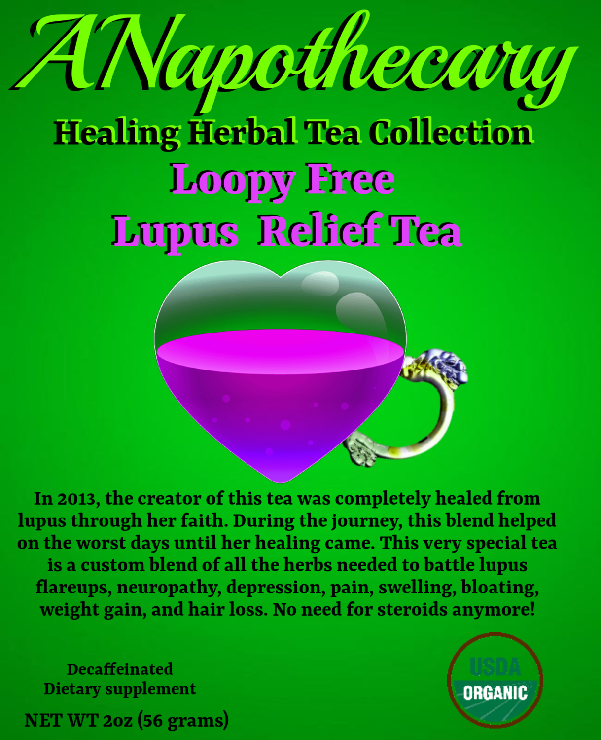 Loopy Free Lupus Relief Tea