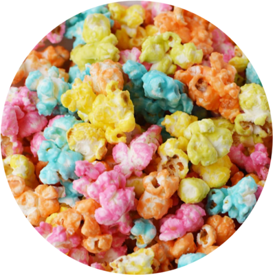 Dirty Rainbow Popcorn( very very high Cbd content! Only eat 10 kernels at a time.)
