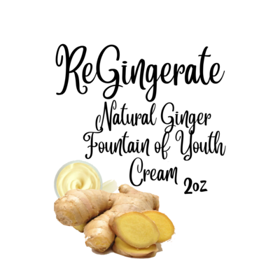 ReGingerate Natural Fountain of Youth Cream 2oz