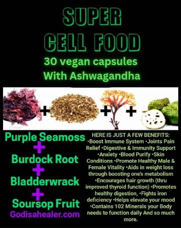 Super Cell Food Capsules 