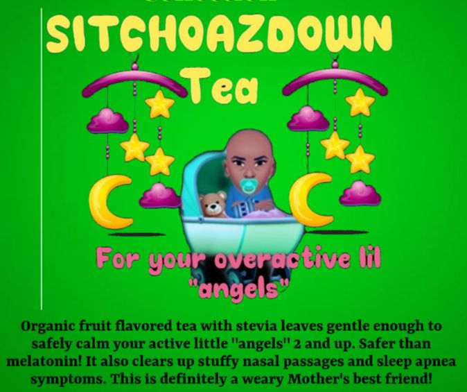 (SITCHOAZDOWN Tea) One Gallon Teabag.