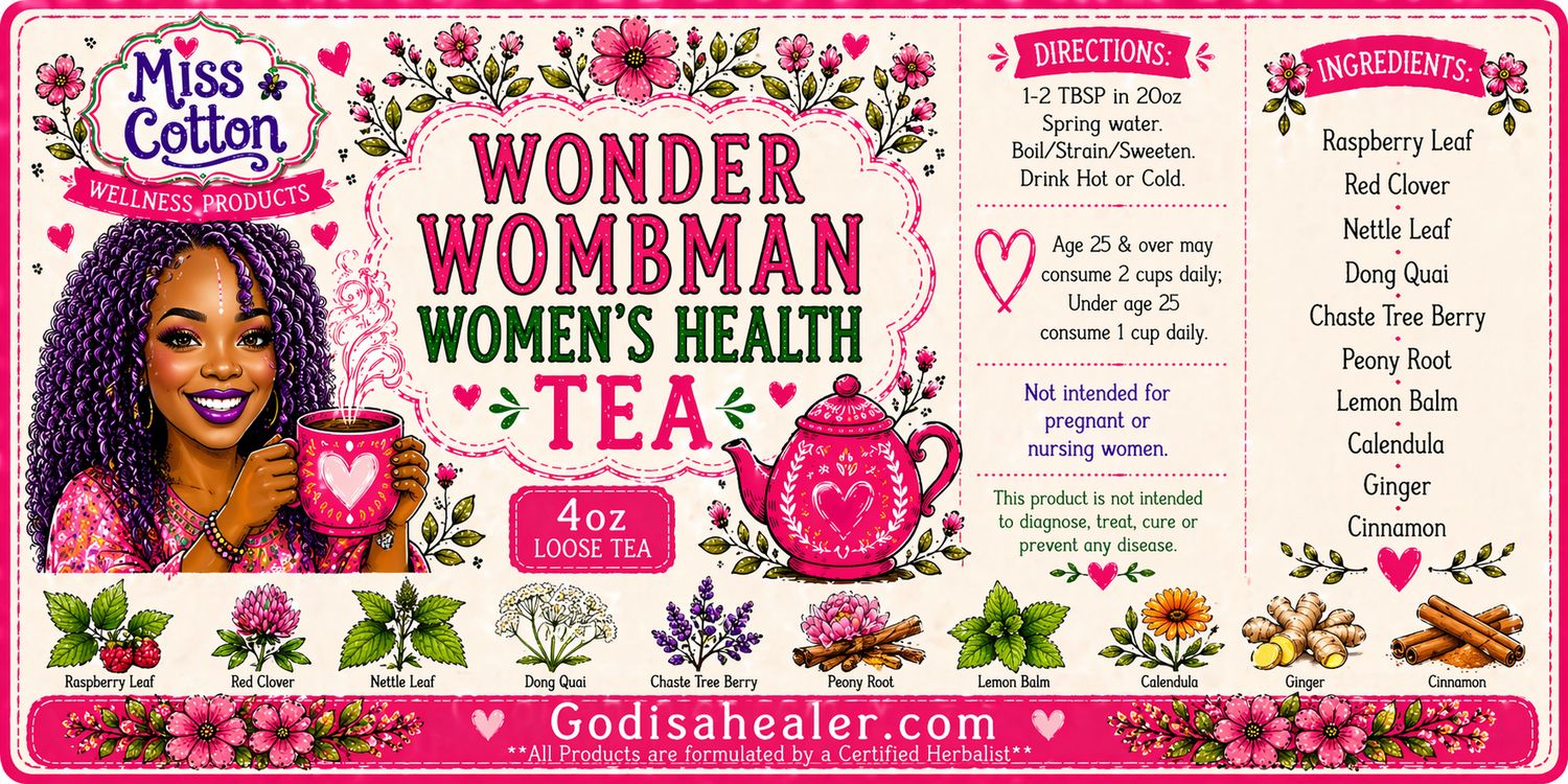 Wonder Wombman Women’s Wellness Tea