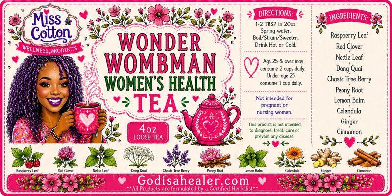 Wonder Wombman Women’s Wellness Tea
