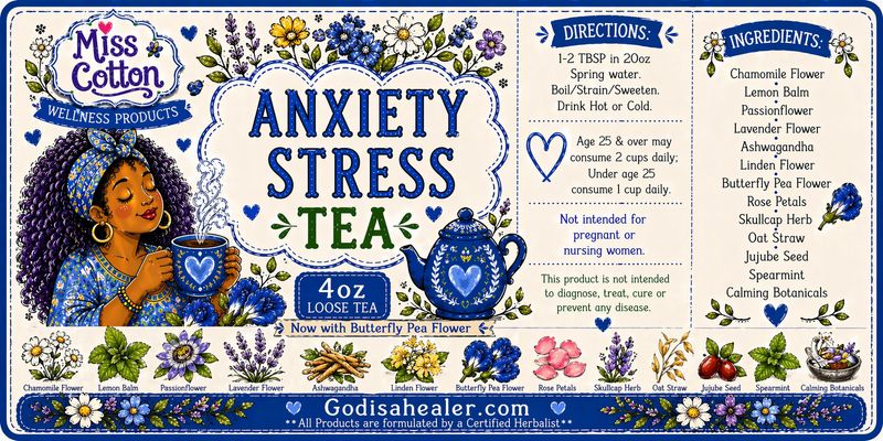 Anxiety/Stress Relief Tea 4oz