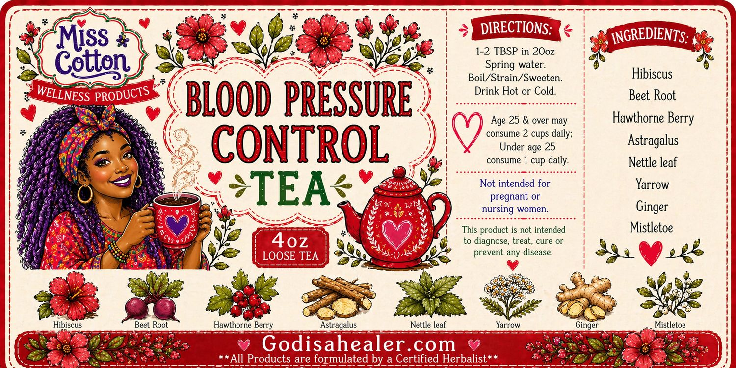 Blood Pressure Control Tea 4oz