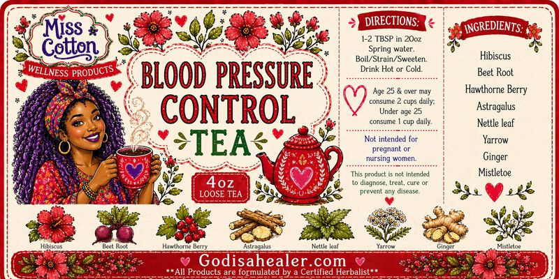 Blood Pressure Control Tea 4oz