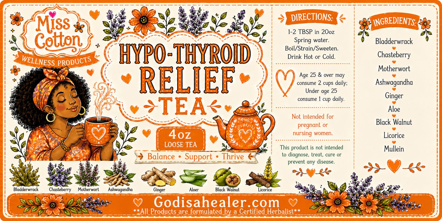 HypoThyroid Support Tea 4 oz