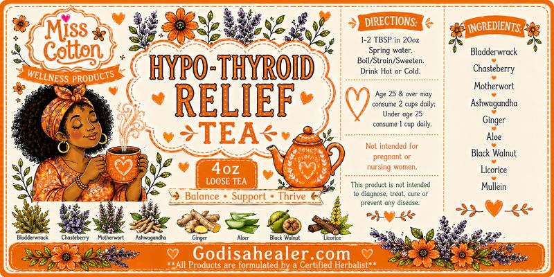 HypoThyroid Support Tea 4 oz