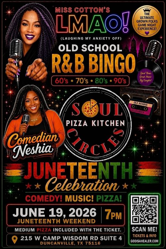 Comedy,R&amp;B Bingo, and Food