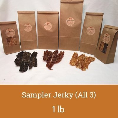 Sampler Jerky (All 3) - 1 lb