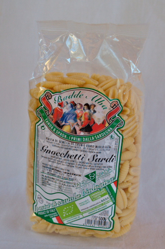 Gnocchetti Sardi di Semola Biologica - Tanda &amp; Spada 500 gr. x 12 confezioni/packs