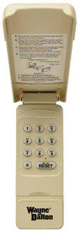 KEP4, 334642 Wayne Dalton Wireless Keypad