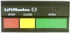 333LM LiftMaster OCS Three Button Visor Remote