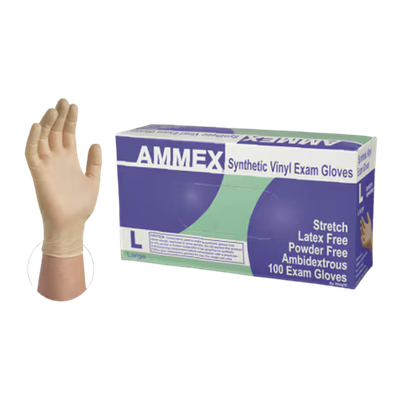 Ammex Synthetic Vinyl Exam Gloves Ammex Synthetic Vinyl Exam Gloves