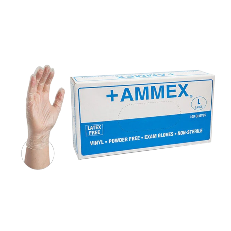 Ammex Vinyl Gloves