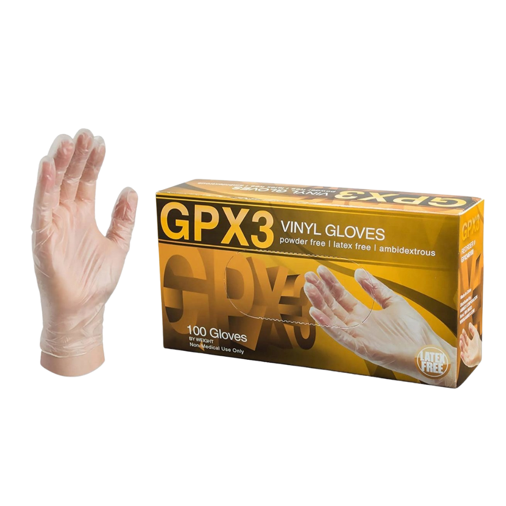 GPX3 Industrial Vinyl Gloves