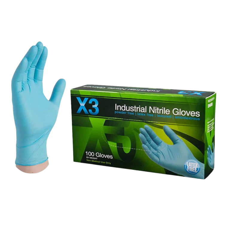 X3 Industrial Nitrile Gloves