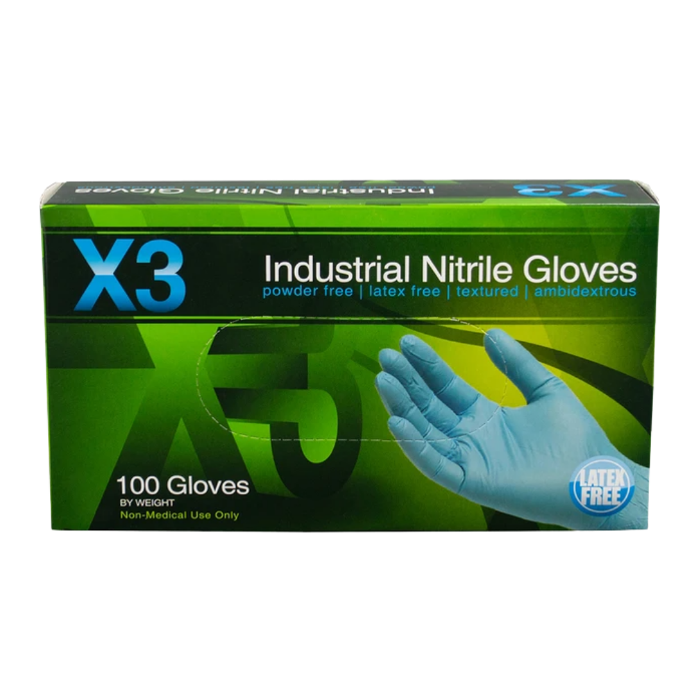 X3 Industrial Nitrile Gloves