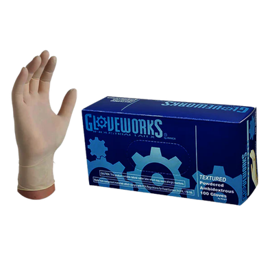 Give Works Industrial Latex Gloves
