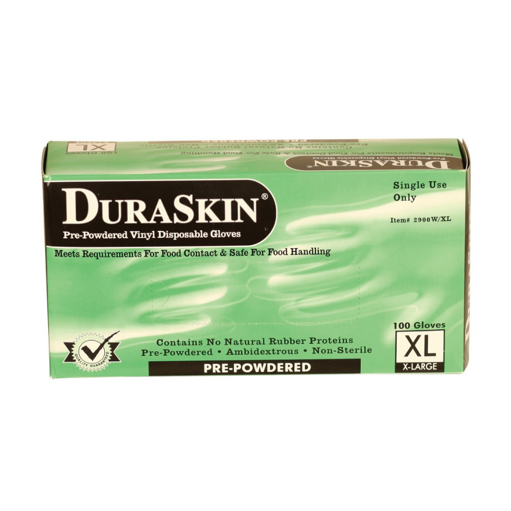 Dura Skin Vinyl Disposable Gloves