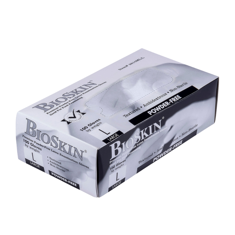 Bio Skin Latex Examination Gloves
