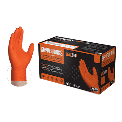Give Works Industrial Gloves (Orange)
