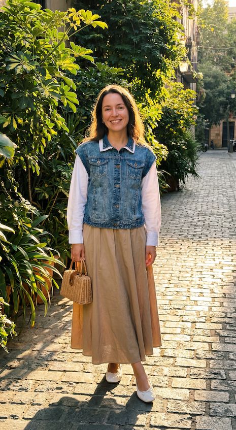 Veste avec manches chemises