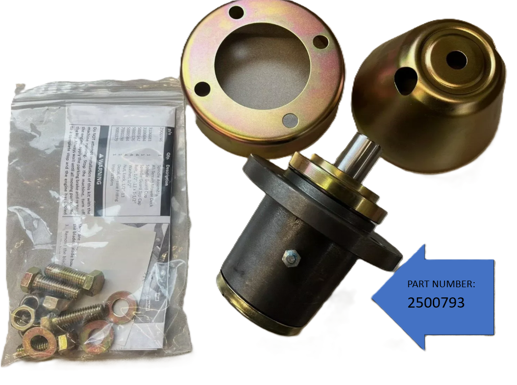 ALTOZ 766/561 Greaseable Spindle with Guard Cup