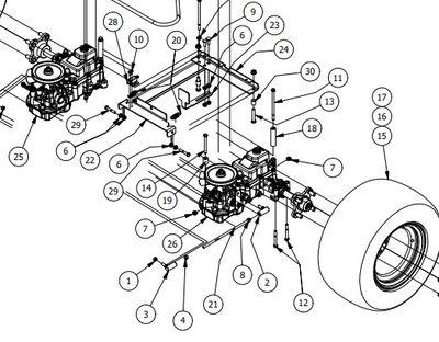 SPARTAN DRIVE/ENGINE ASSEMBLY