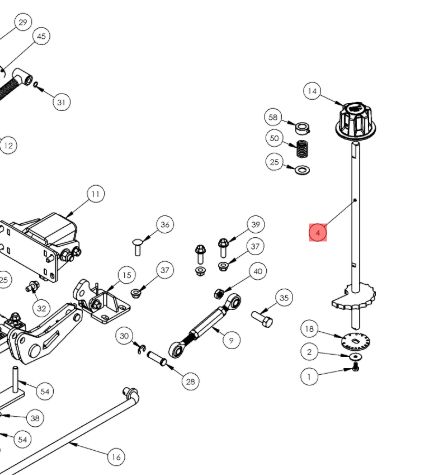 WELD,HOC SHAFT/CAM, ZY, XC/XPHD/TRX