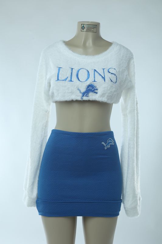 Lions blue and white set
