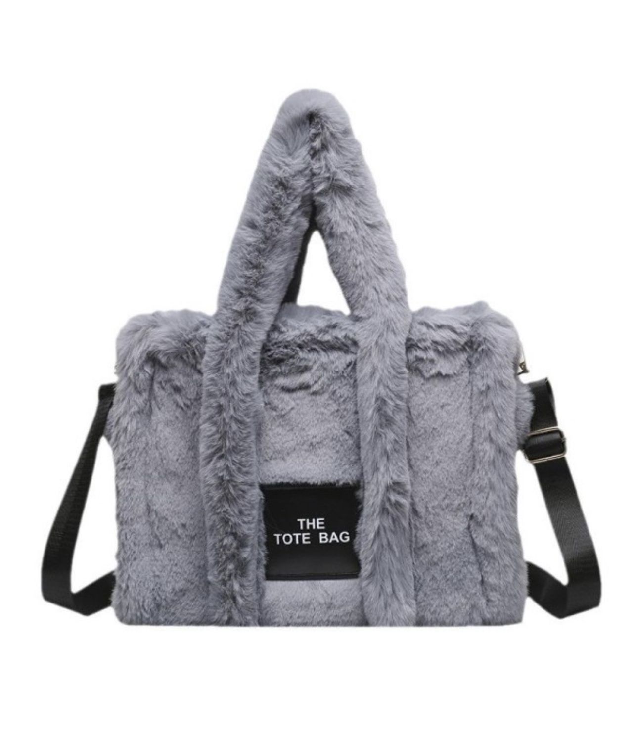 Fluffy  tote  bag