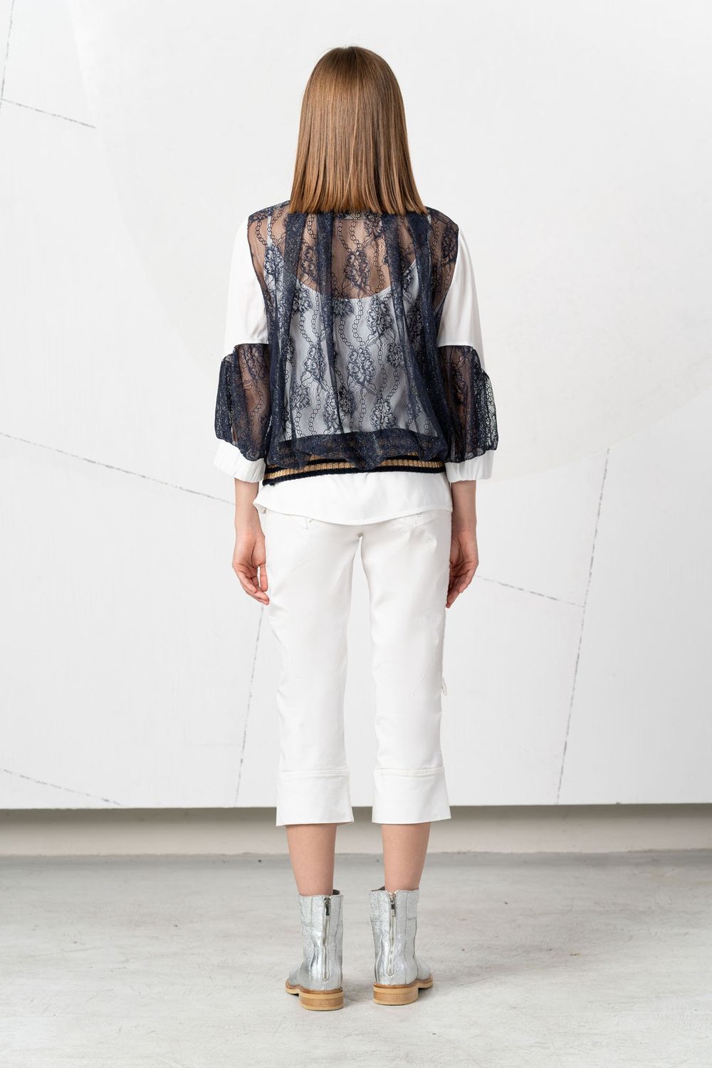 EC- Blouse lace long sleeves
