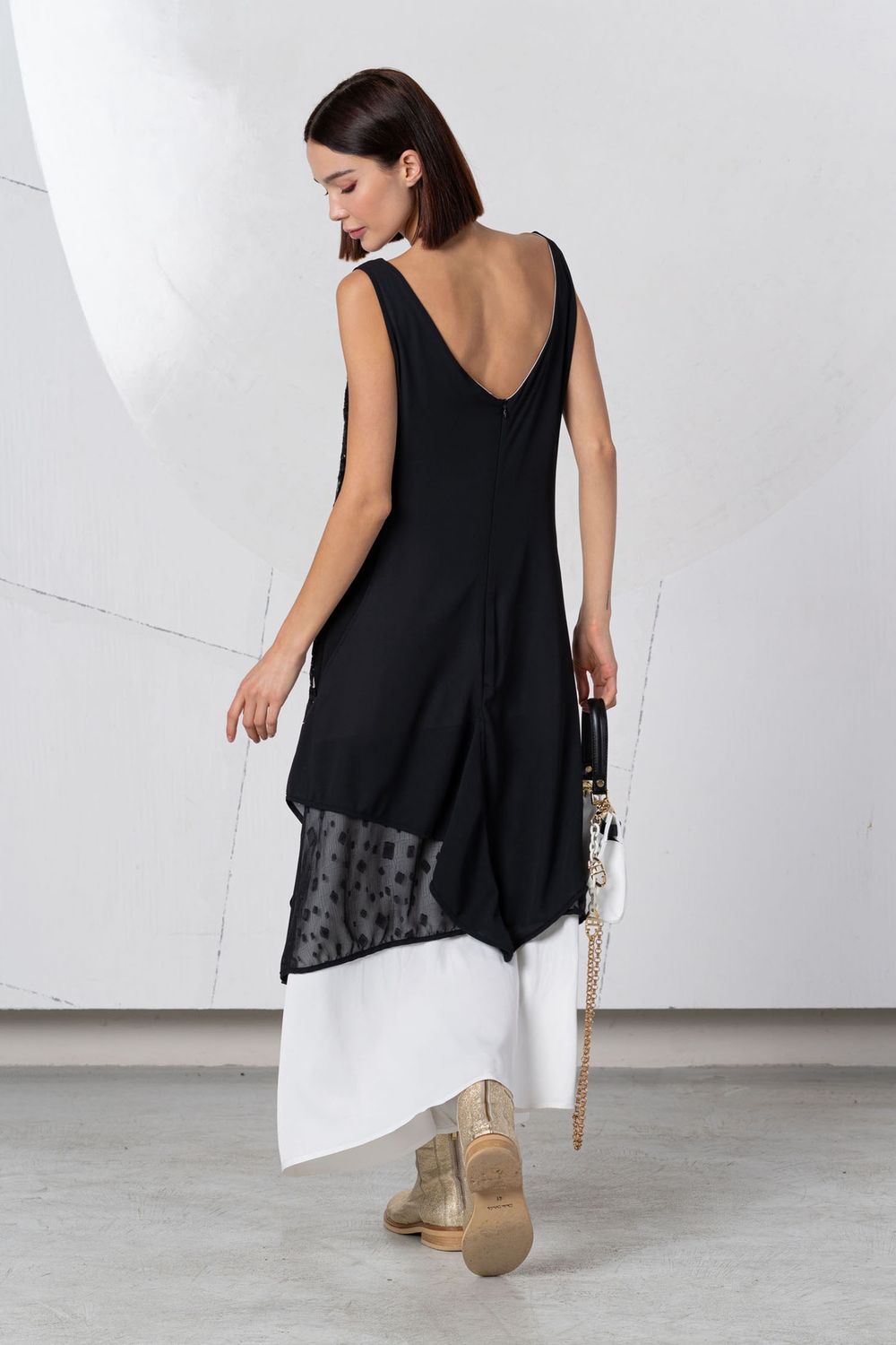 EC- Dress ST.VIOLA camelia